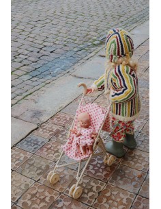 Silla de Paseo Muñecas Rosie Rose 2