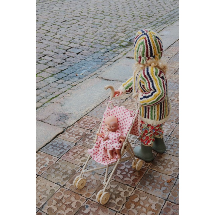 Silla de Paseo Muñecas Rosie Rose