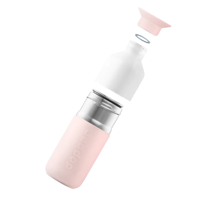 Botella Dopper Acero Soft Pink 350ml