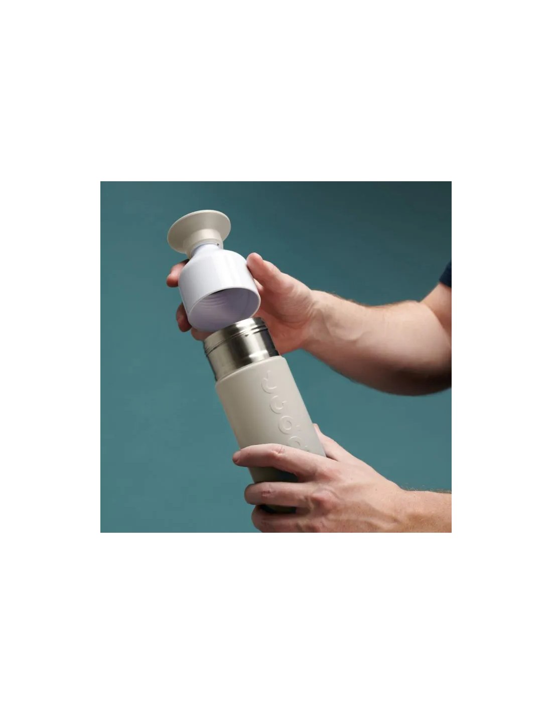 Botella Dopper Térmica Gentle Grey 350ml