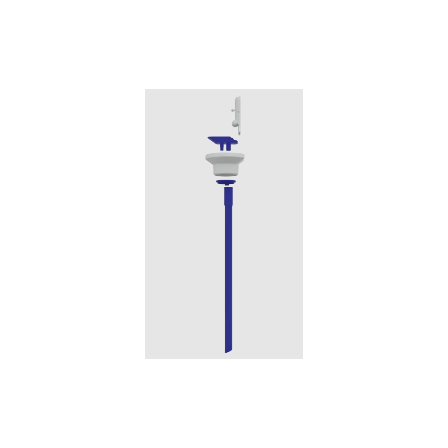 Tapon Flip Botella Dopper White