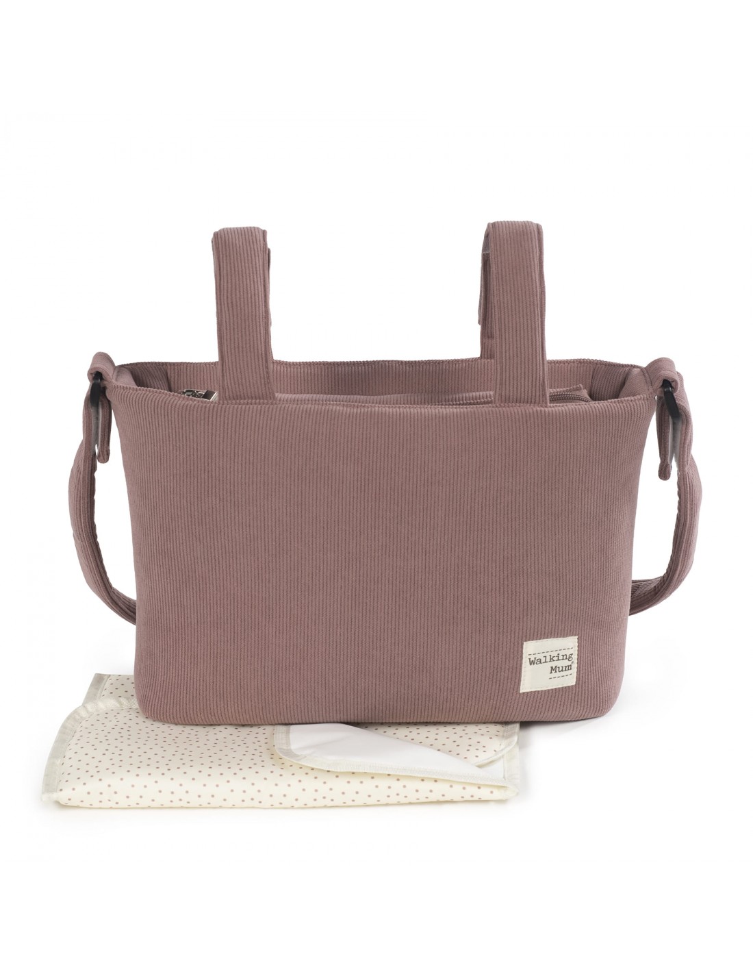 Bolsa Canastilla Pana Gala Cerise