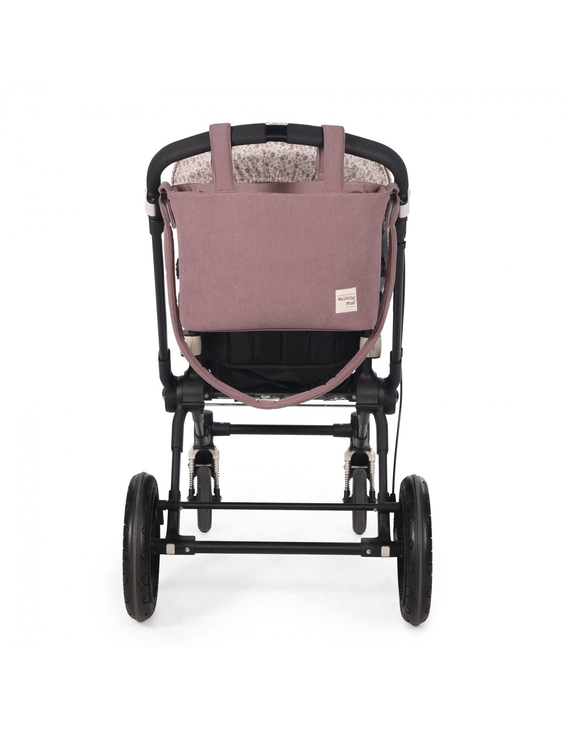 Bolsa Canastilla Pana Gala Cerise