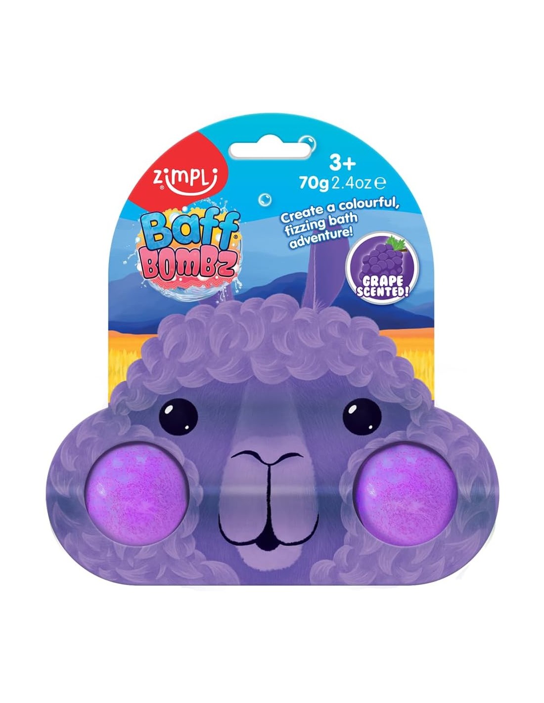 Bomba de Baño Llama (2 uds)
