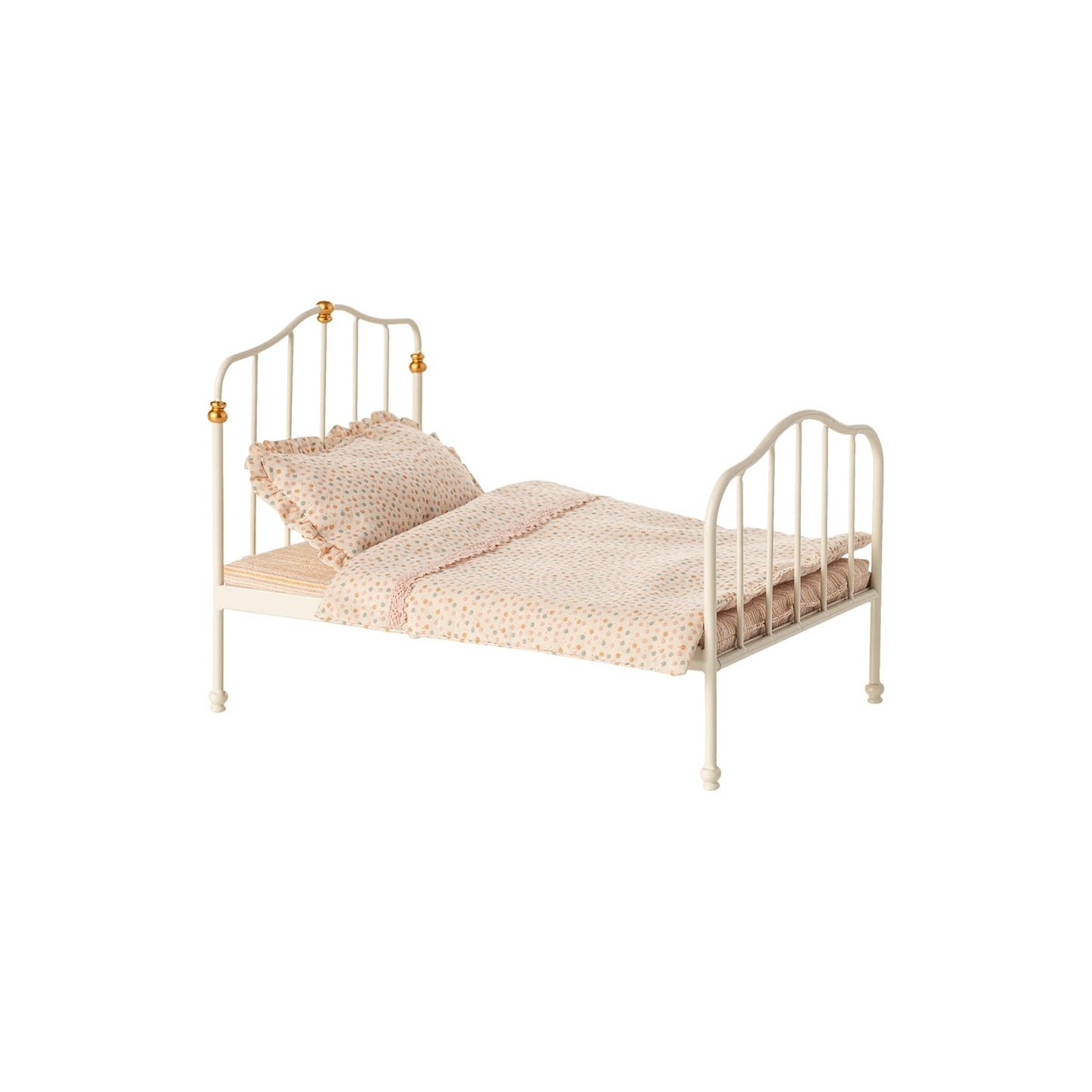 Cama Vintage Blanco Roto Ratoncitos