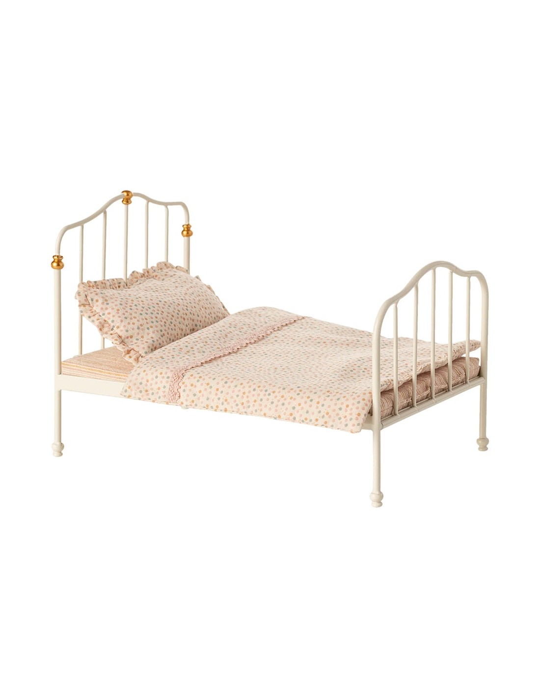 Cama Vintage Blanco Roto Ratoncitos