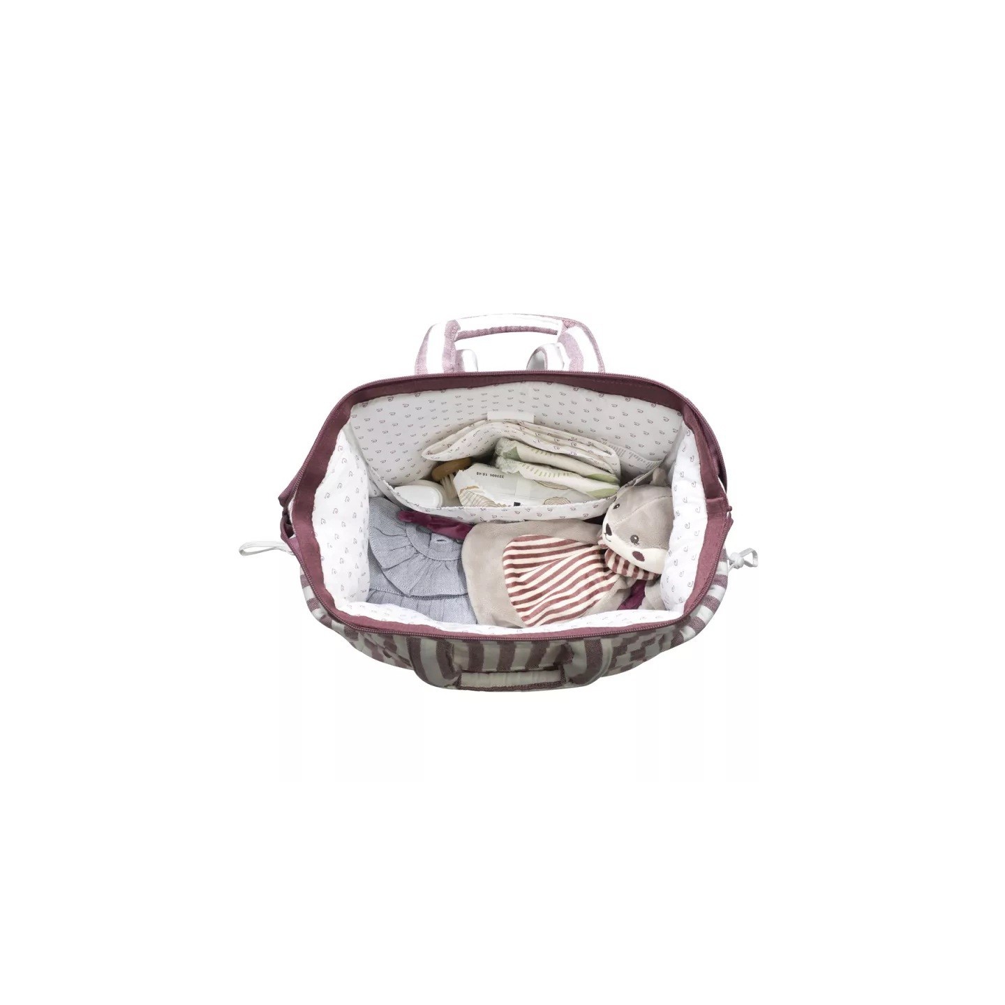 Mochila Cherry Rayas