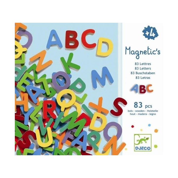 Set 83 Letras Mayusculas magneticas