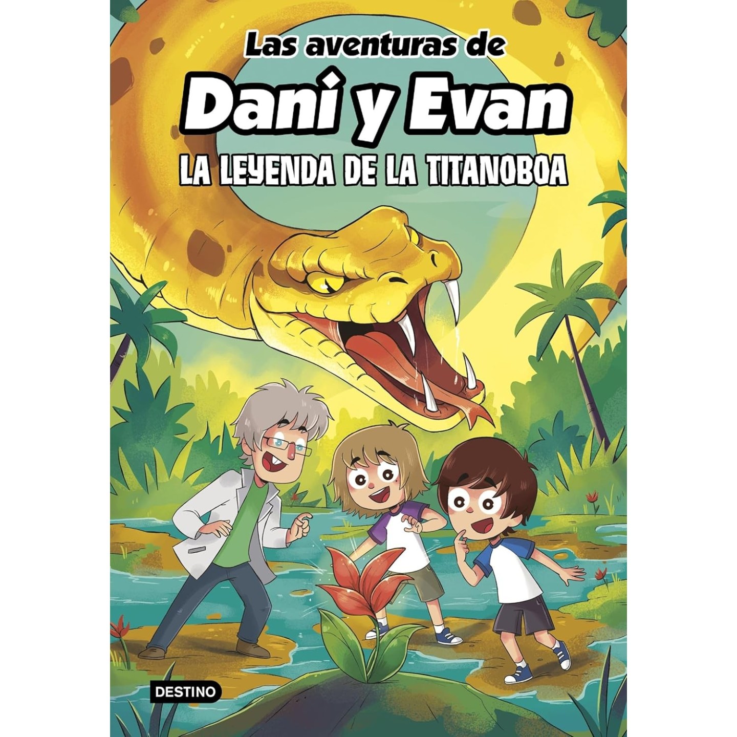 Las aventuras de Dani y Evan 13. La leyenda de la Titanoboa