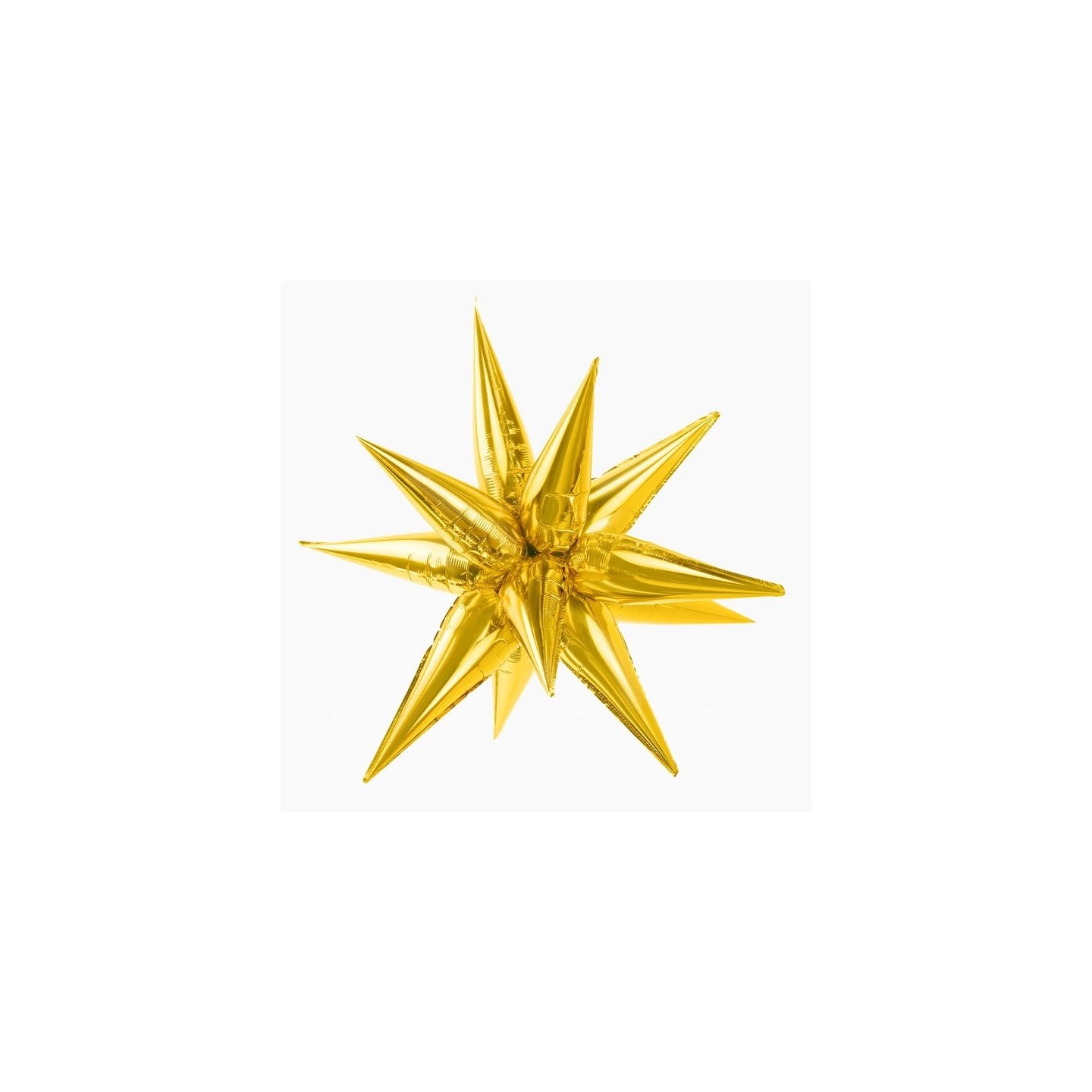 Globo Foil Estrella Dorada 3D