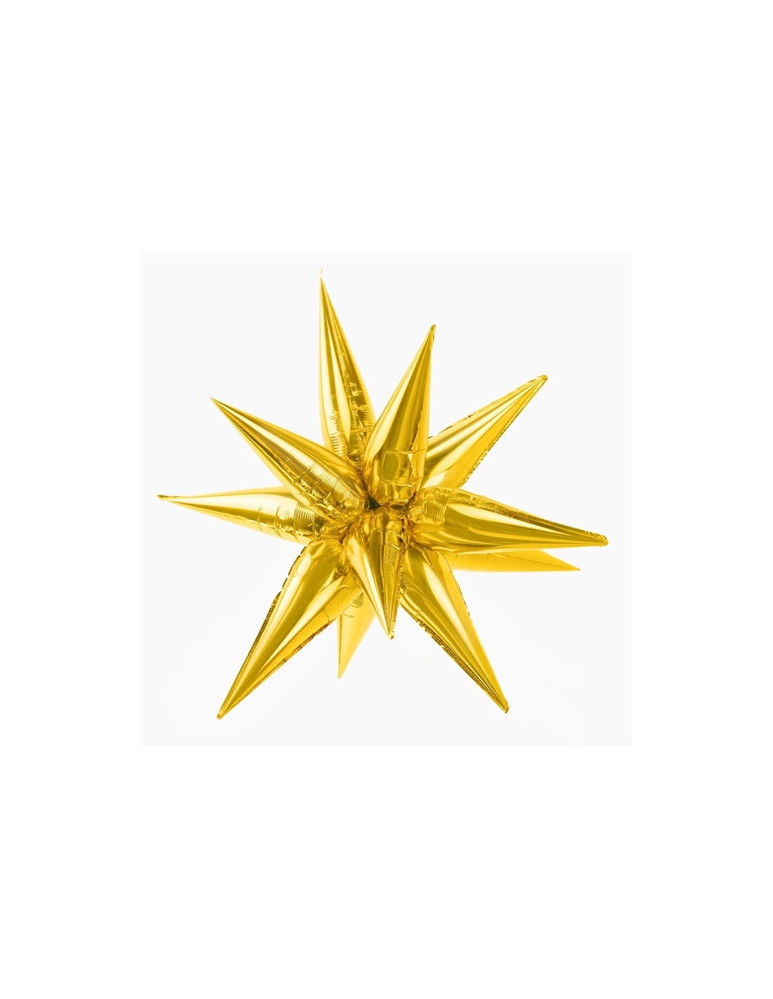 Globo Foil Estrella Dorada 3D