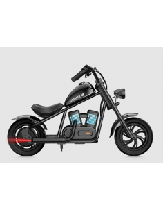 Motocicleta HyperGOGO Cruiser 12 Plus Negra 2