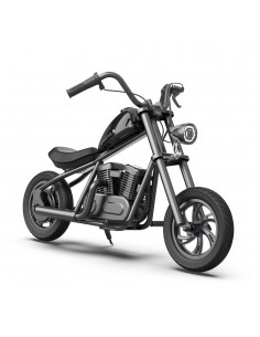 Motocicleta HyperGOGO Cruiser 12 Plus Negra