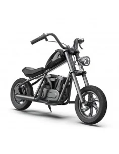 Motocicleta HyperGOGO Cruiser 12 Plus Negra