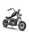 Motocicleta HyperGOGO Cruiser 12 Plus Negra
