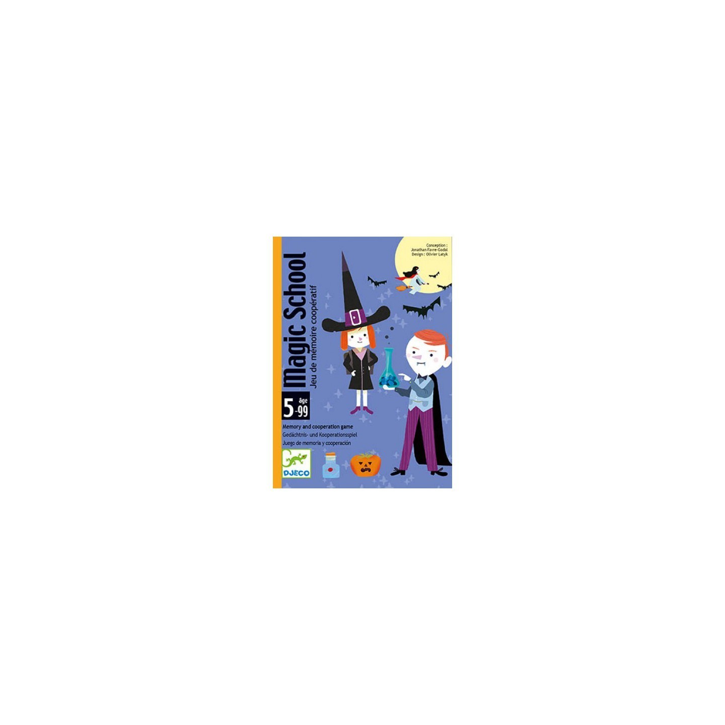 Juego de cartas Magic School