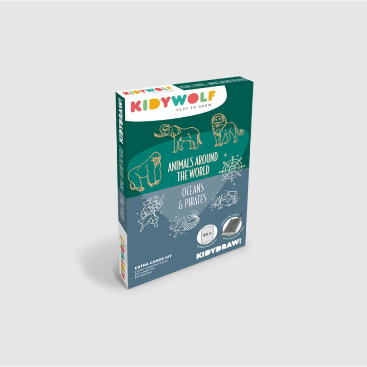 Plantillas KidyDraw Animales y Piratas