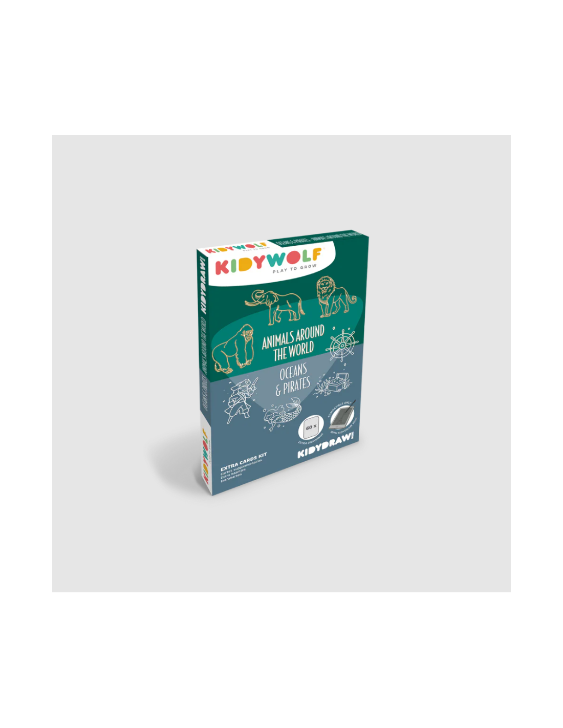 Plantillas KidyDraw Animales y Piratas