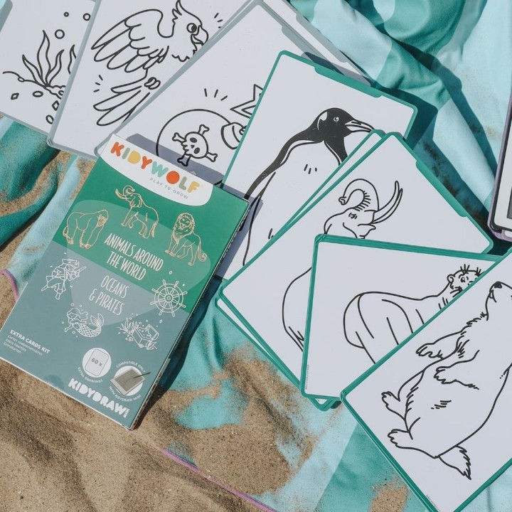 Plantillas KidyDraw Animales y Piratas