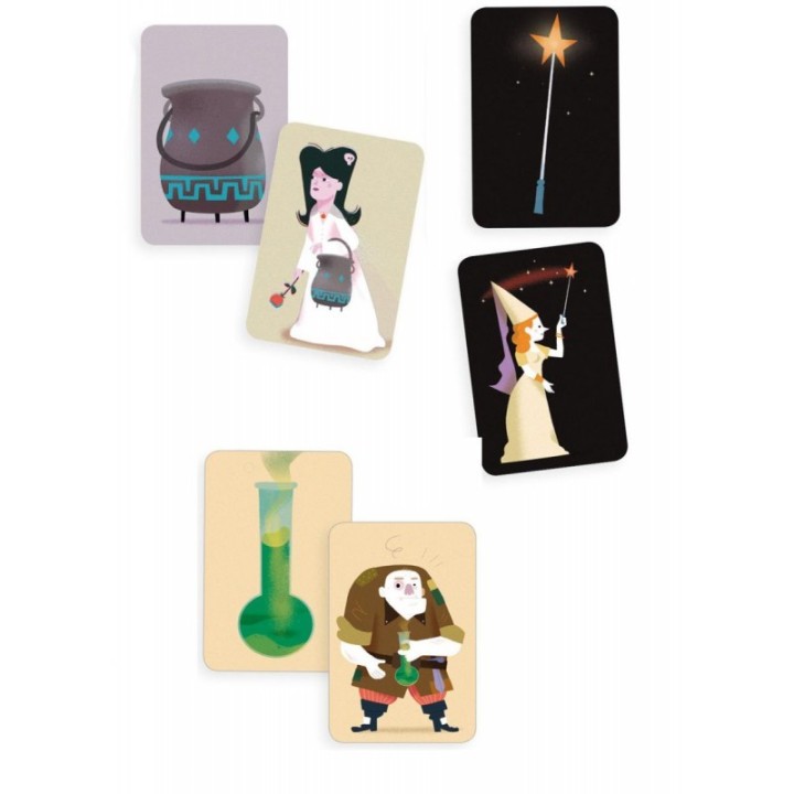 Juego de cartas Magic School