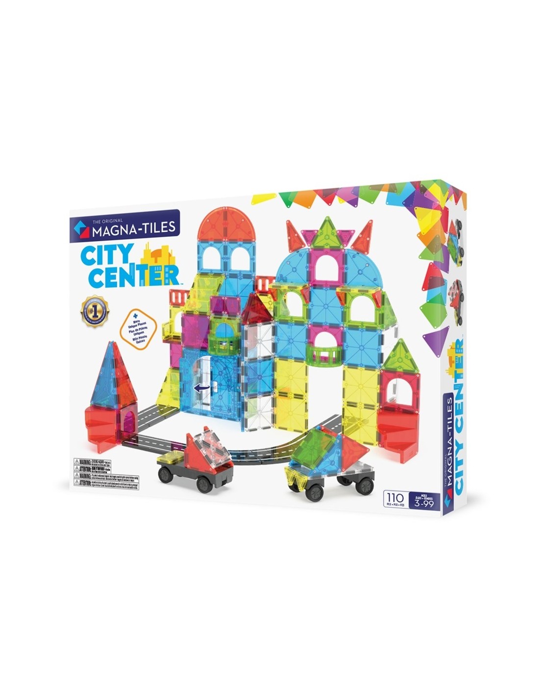 Magna Tiles City Center 110 Piezas