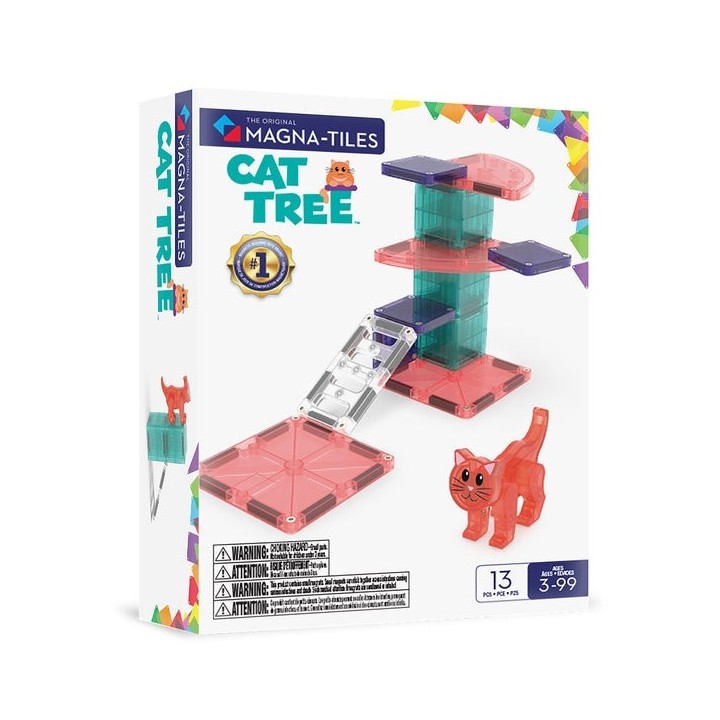 Magna Tiles Arbol de Gatos 13 Piezas