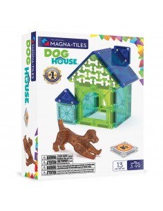 Magna Tiles Caseta de Perros 13 Piezas
