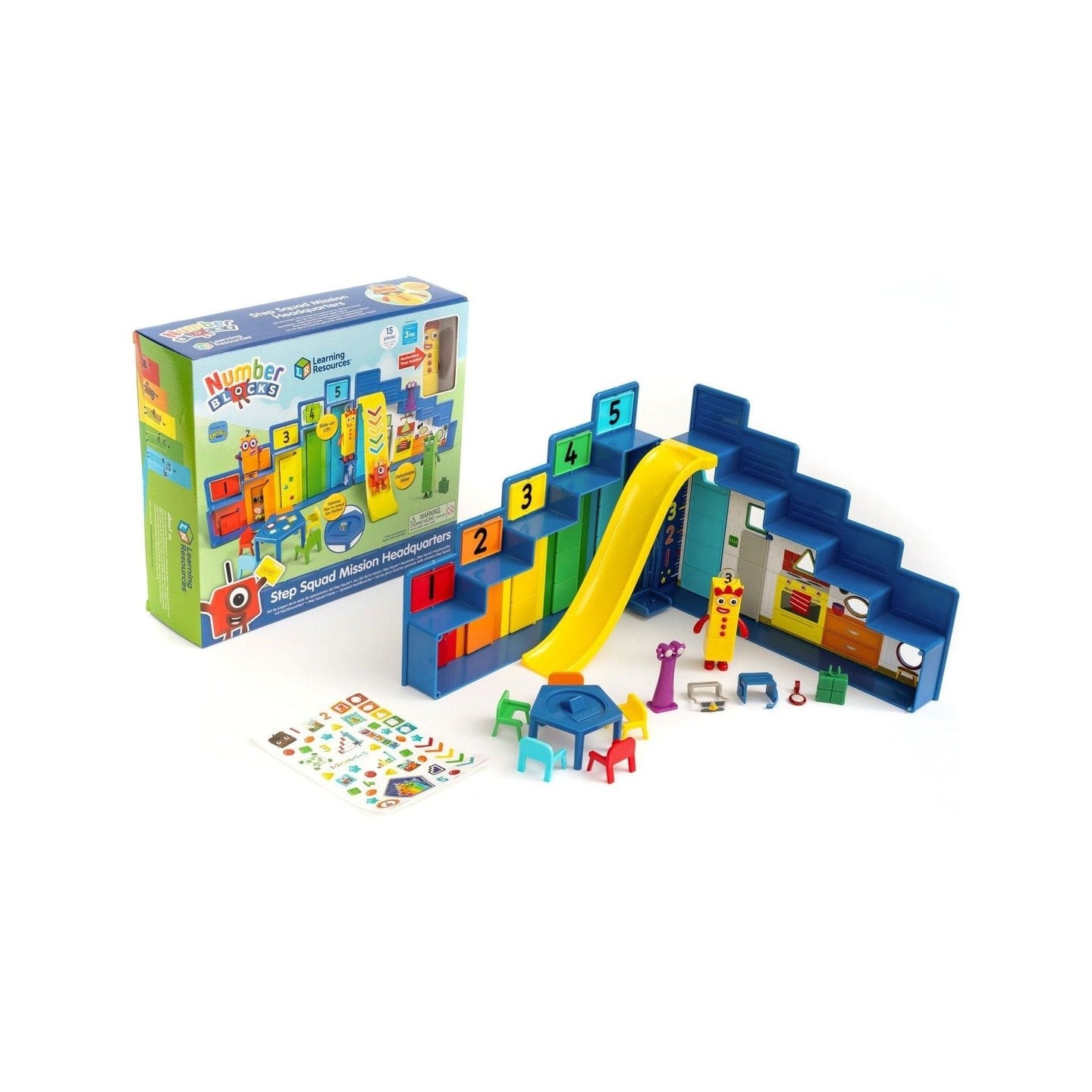Policubos Numberblocks - Cuartel General