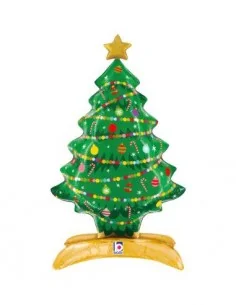 Globo Foil de Pie Arbol de Navidad