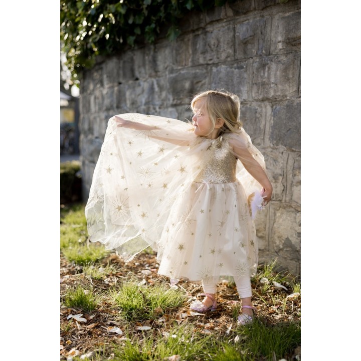 Capa Golden Glam 4-6 Años