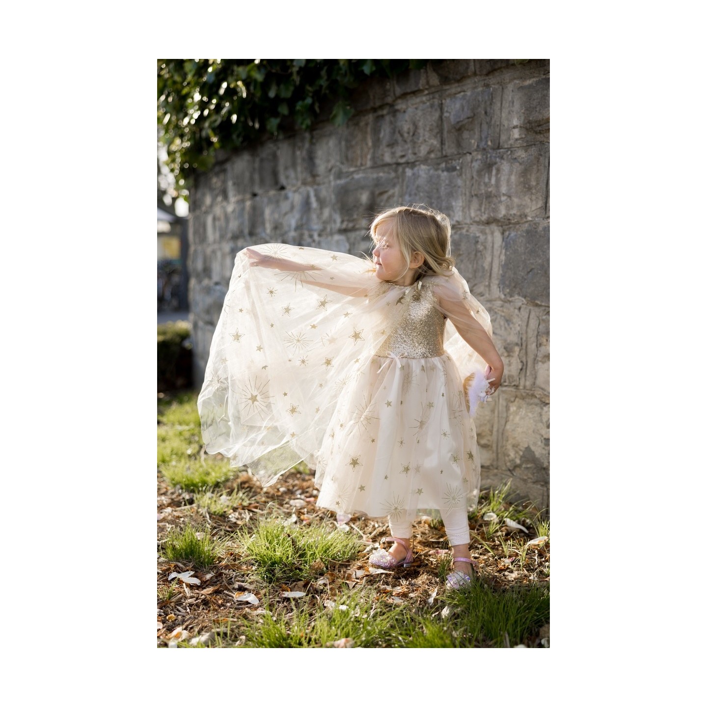 Capa Golden Glam 4-6 Años