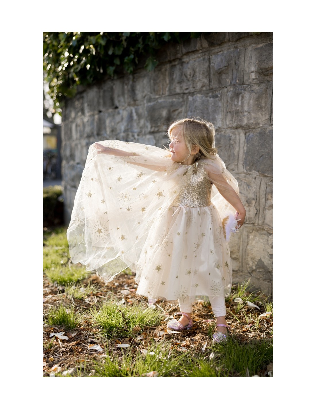 Capa Golden Glam 4-6 Años