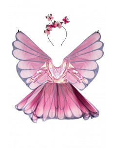 Vestido con Alas y Diadema Butterfly Twirl 2
