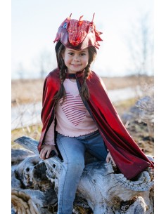 Capa Dragón Metálica Ruby