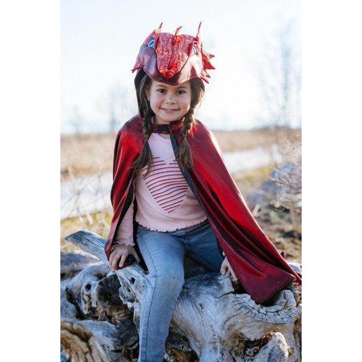 Capa Dragón Metálica Ruby