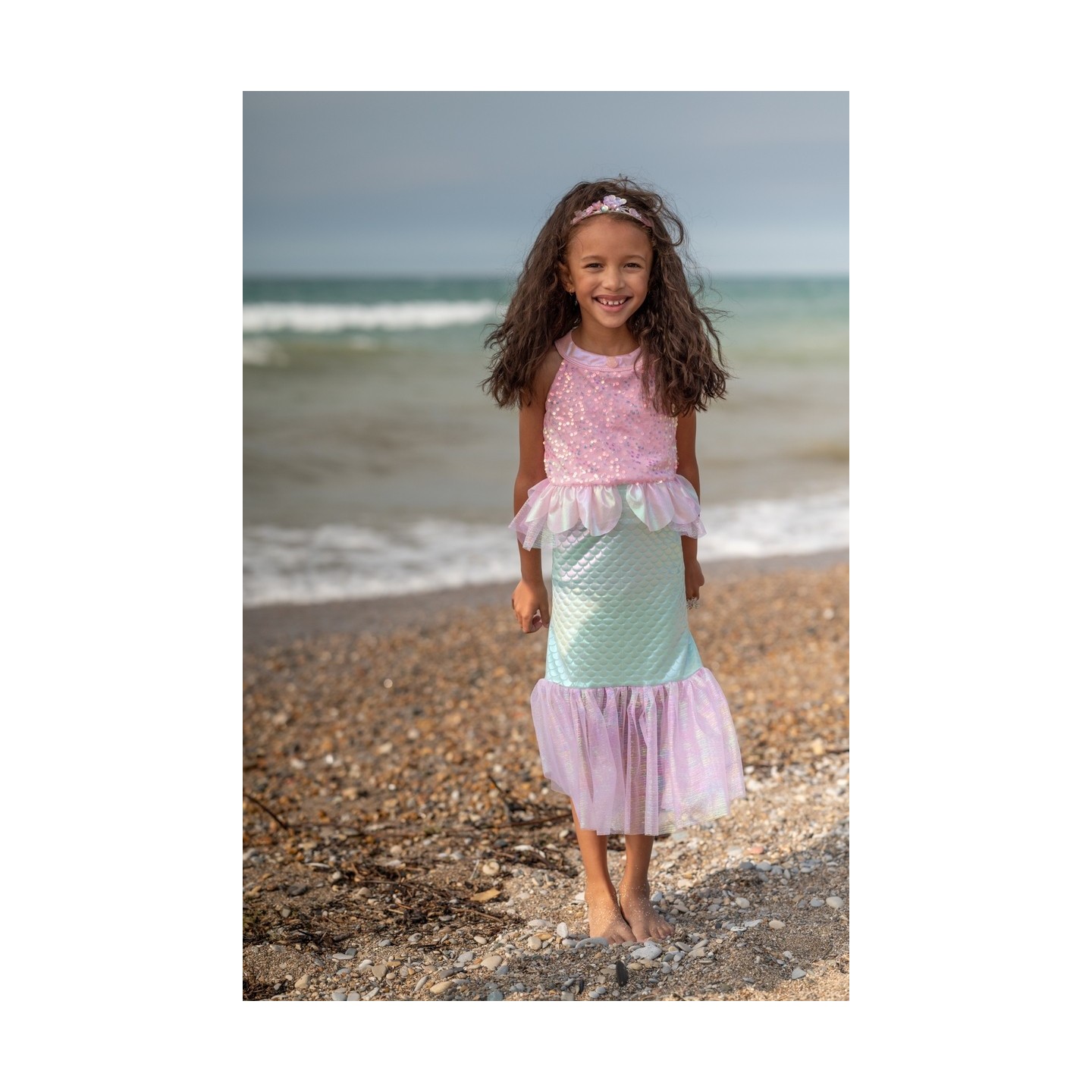 Vestido Sirena Misty Rosa