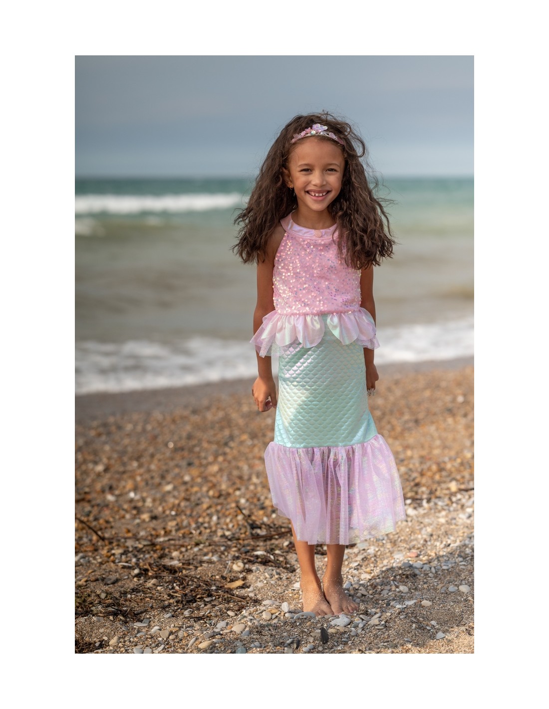 Vestido Sirena Misty Rosa