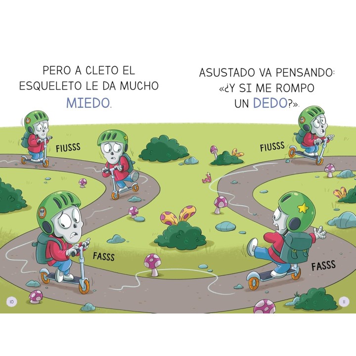 Escuela de Monstruos. 21 Esquelético pero frenético