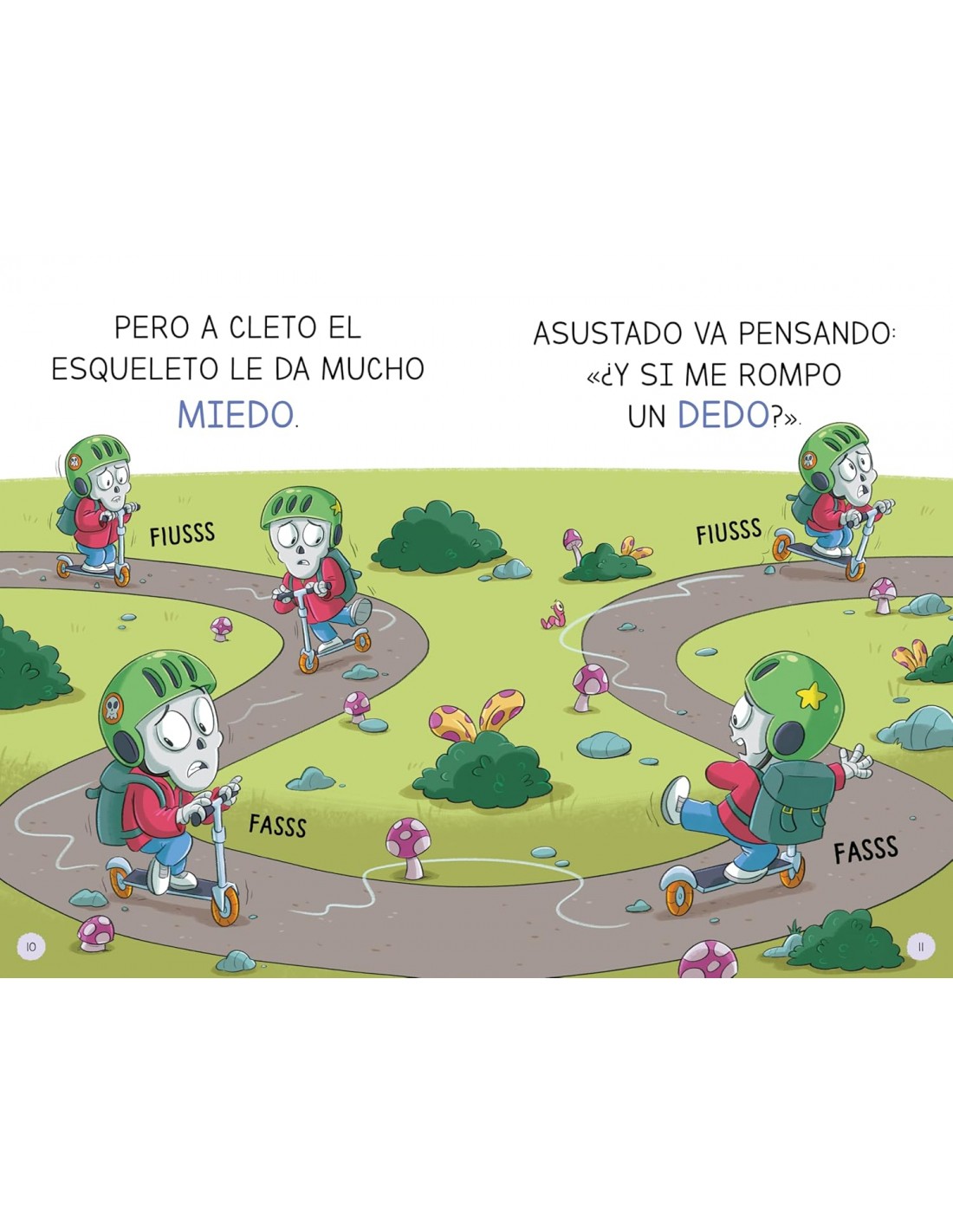 Escuela de Monstruos. 21 Esquelético pero frenético