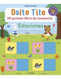 Osito Tito. Mi primer libro de memoria - Estaciones