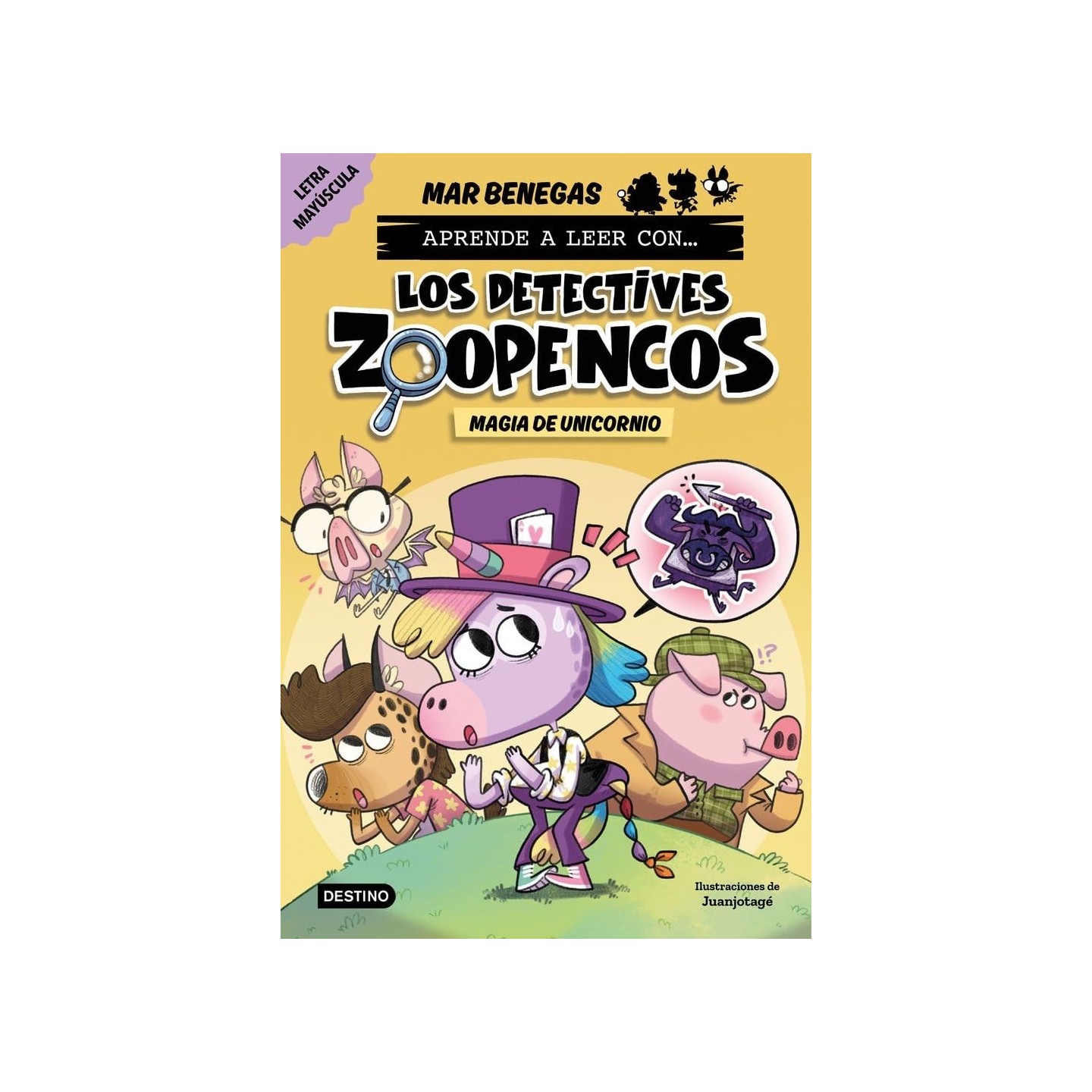 Aprende a leer con... Los Detectives Zoopencos 4. Magia de unicornio