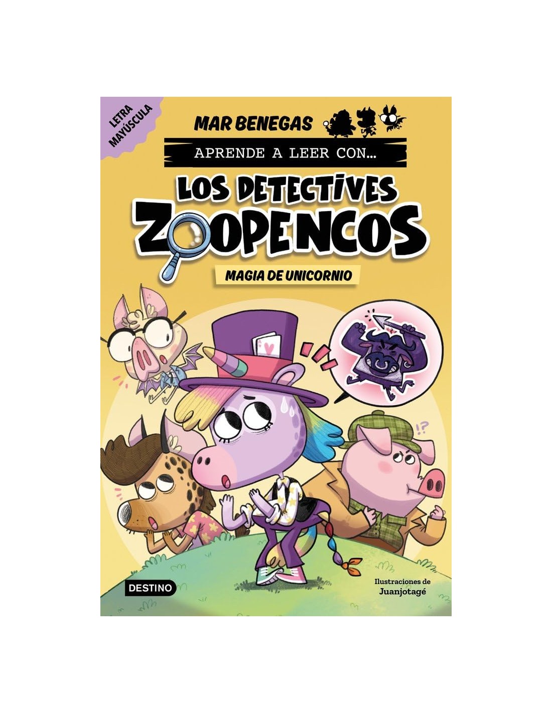 Aprende a leer con... Los Detectives Zoopencos 4. Magia de unicornio