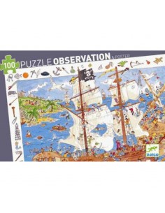 Puzle Observación Los Piratas 100 Piezas