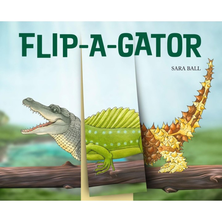 Flip-a-gator: ¡Crea tu propio reptil loco!