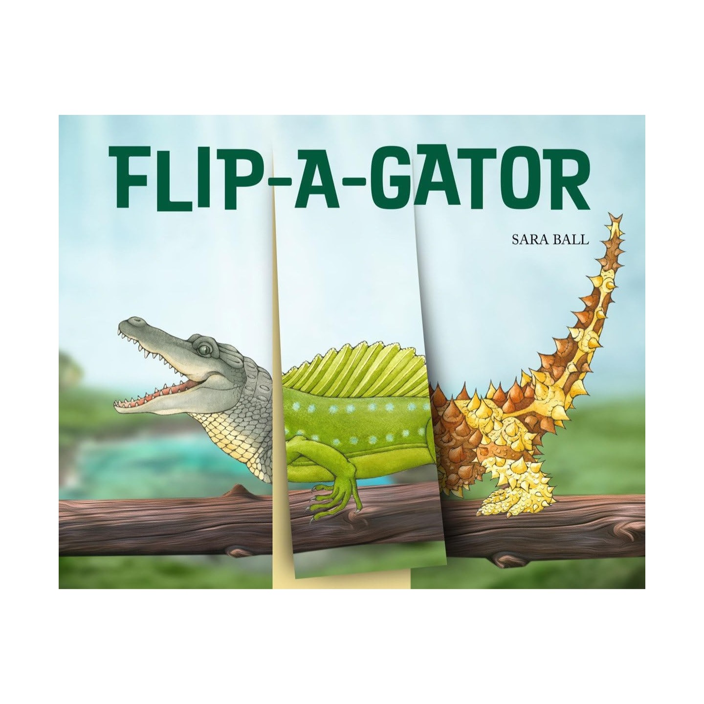 Flip-a-gator: ¡Crea tu propio reptil loco!