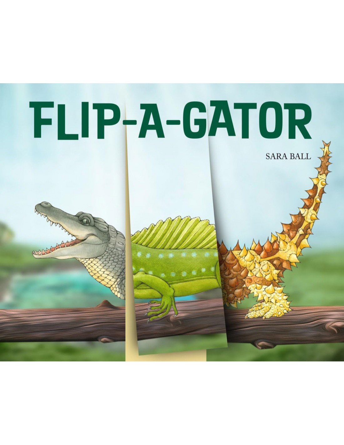Flip-a-gator: ¡Crea tu propio reptil loco!