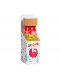 Botella Sensorial Move Spiral Pink