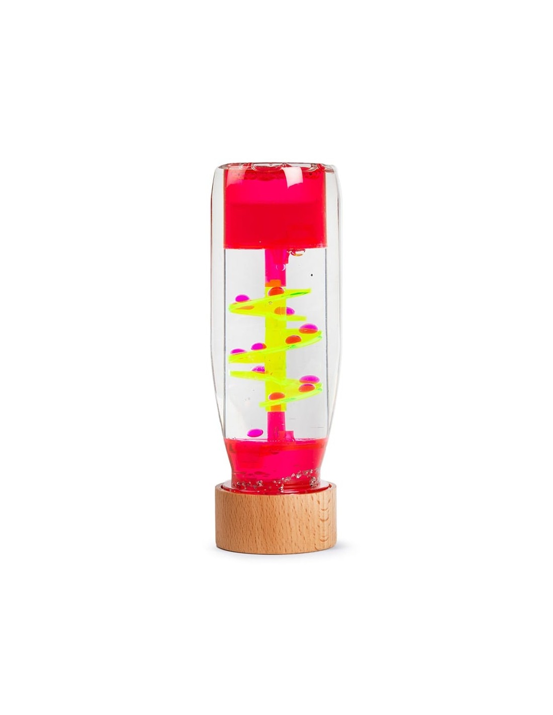 Botella Sensorial Move Spiral Pink
