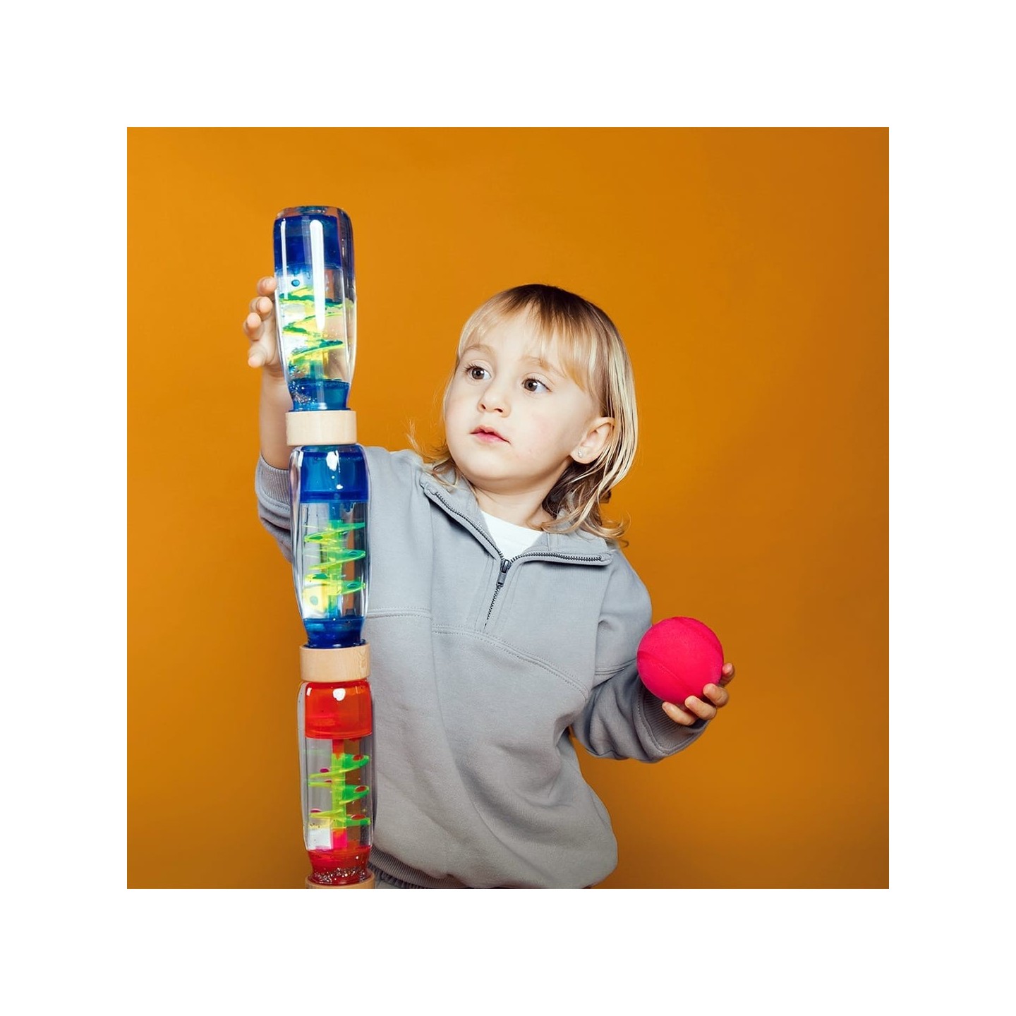 Botella Sensorial Move Spiral Blue