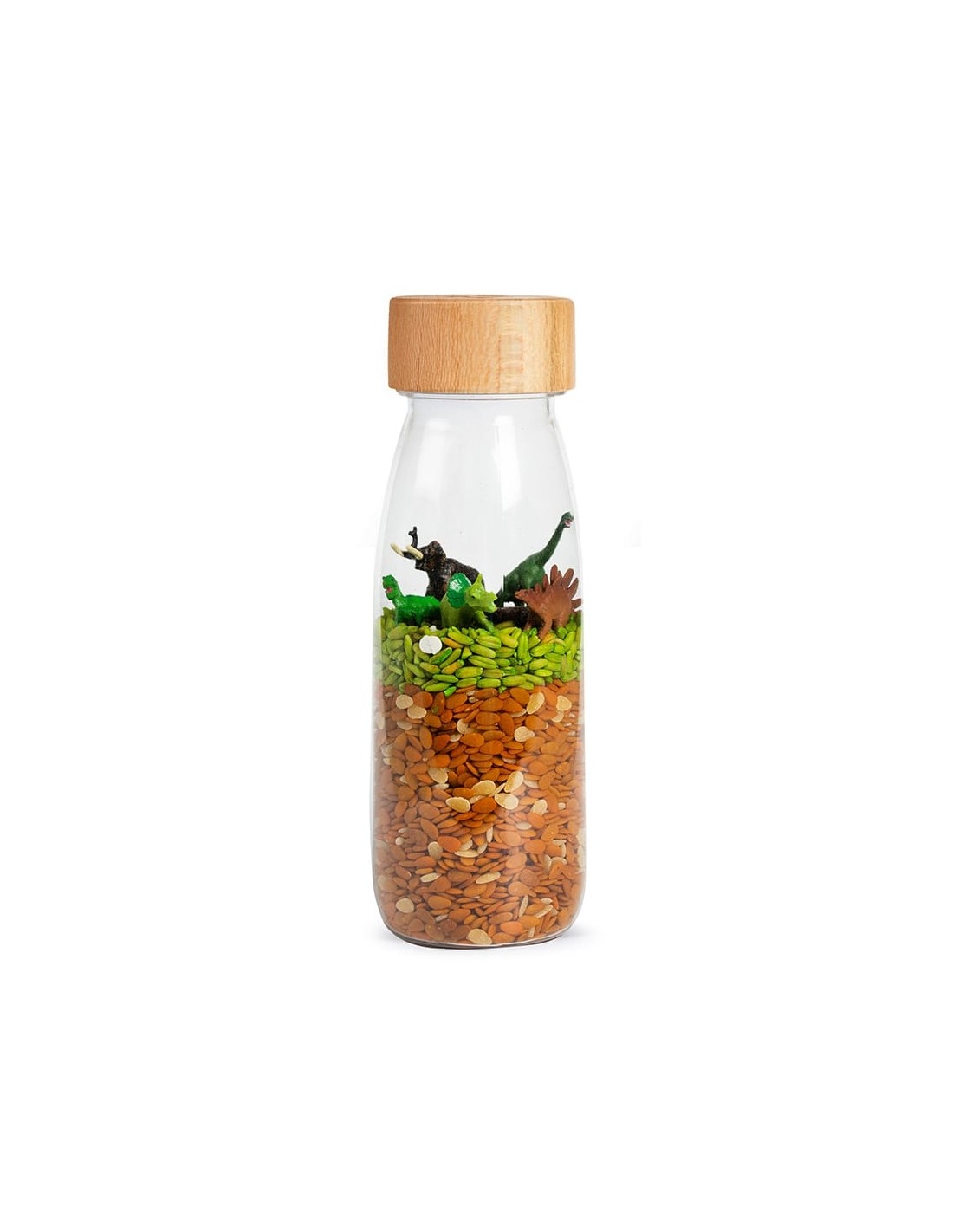 Botella Sensorial Spy Jurassic